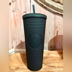 Starbucks Dark Green Tumbler with Lid